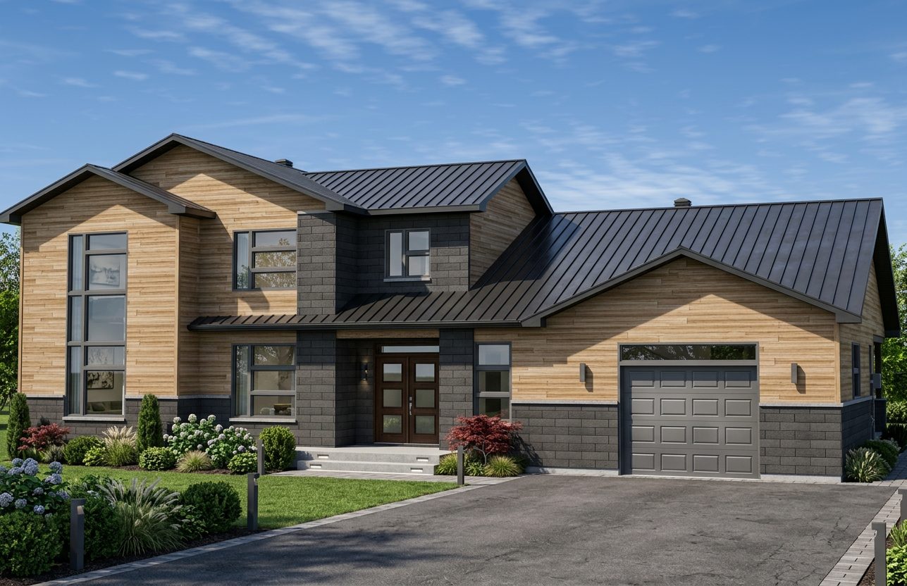 Résidence neuve à Otterburn Park — vue 1