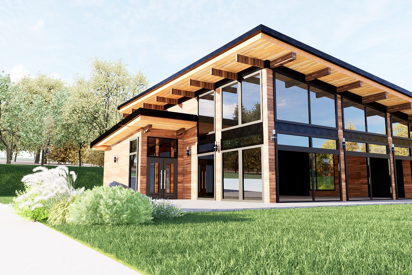 Maison neuve à Shawinigan — vue 1